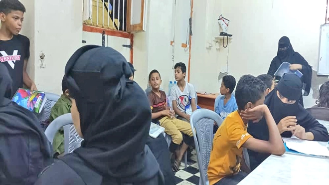 جانب من دروس التقوية جانب من دروس التقوية